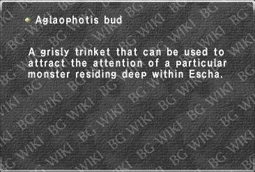 Aglaophotis bud