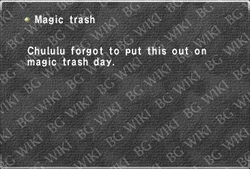 Magic trash
