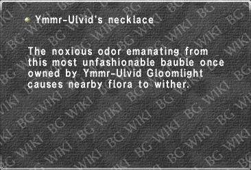 Ymmr-Ulvid's necklace