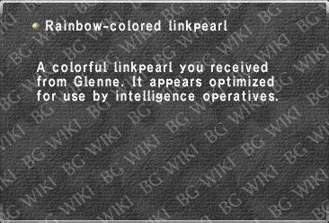 Rainbow-colored linkpearl