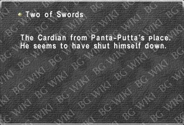 Two of Swords (Key Item)