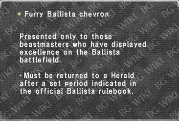 Furry Ballista chevron