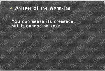 Whisper of the Wyrmking