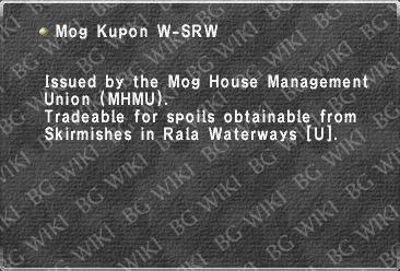 Mog Kupon W-SRW