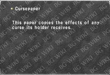 Cursepaper