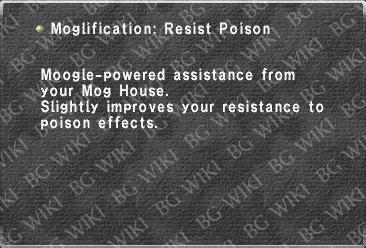 Moglification: Resist Poison