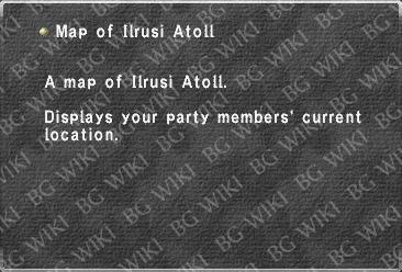 Map of Ilrusi Atoll