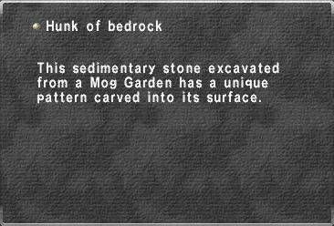 Hunk of bedrock
