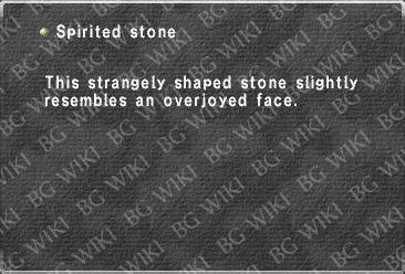 Spirited stone