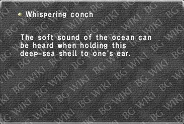 Whispering conch