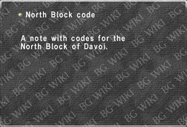 North Block code