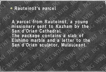 Rauteinot's parcel