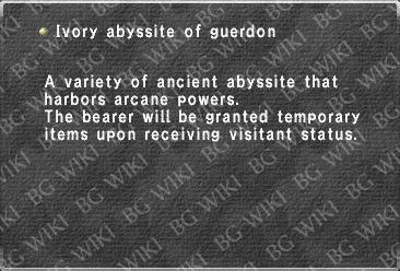 Ivory abyssite of guerdon