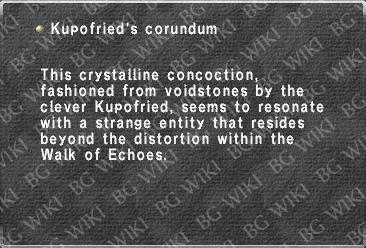 Kupofried's corundum