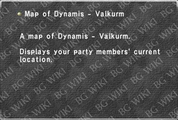 Map of Dynamis - Valkurm