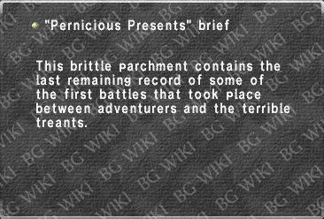 "Pernicious Presents" brief