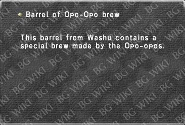 Barrel of Opo-Opo brew