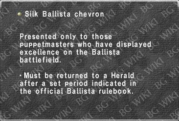 Silk Ballista chevron