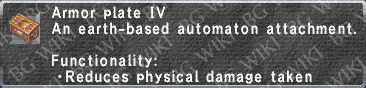Armor Plate IV