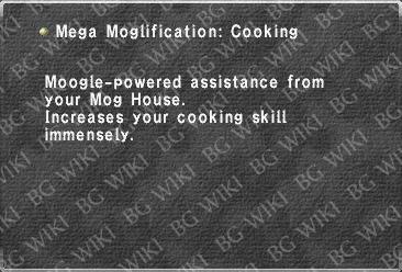 Mega Moglification: Cooking