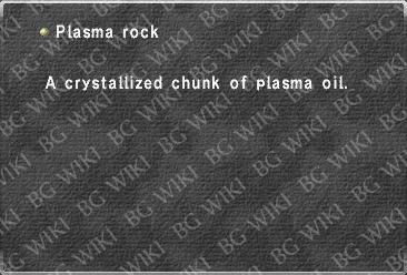Plasma rock