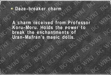 Daze-breaker charm