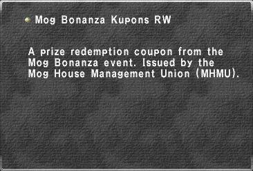 Mog Bonanza Kupons RW
