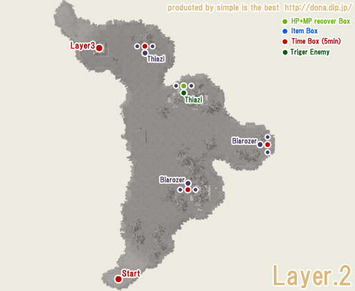 Apollyon NE 2nd Floor Map