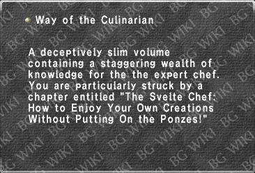 Way of the Culinarian