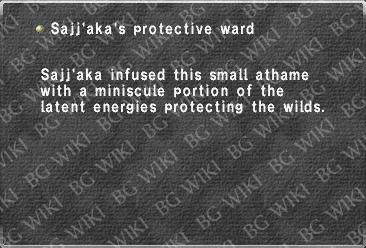 Sajj'aka's protective ward