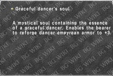 Graceful dancer's soul