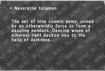 Navaratna talisman