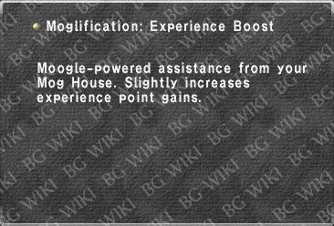 Moglification: Experience Boost