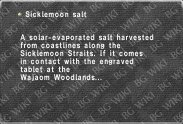 Sicklemoon salt