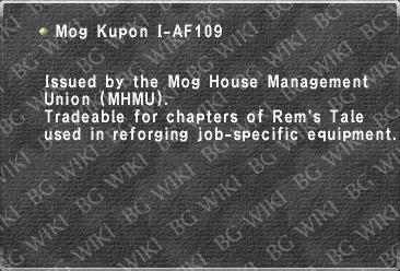 Mog Kupon I-AF109