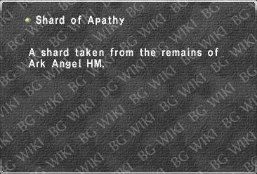 Shard of Apathy