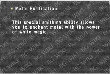 Metal Purification