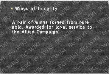 Wings of Integrity §§§
