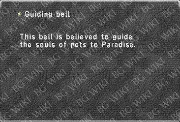 Guiding bell