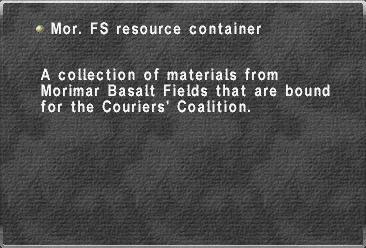 Mor. FS resource container