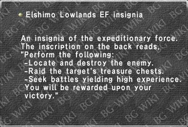 Elshimo Lowlands EF insignia