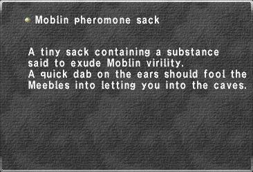 Moblin pheromone sack