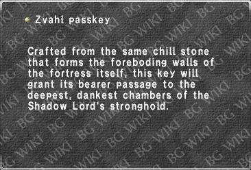 Zvahl passkey