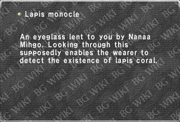 Lapis monocle