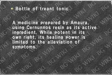 Bottle of treant tonic