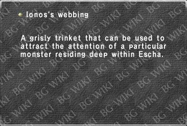 Ionos's webbing