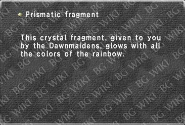 Prismatic fragment