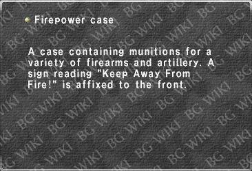 Firepower case