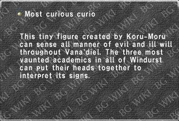 Most curious curio