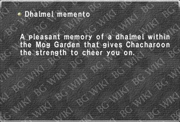Dhalmel memento
